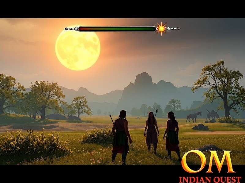 Om Serene Indian Quest character interaction and dialogue system